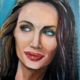 Джоли, масло, хост на картоне, 40х50.февраль2021