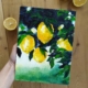 Original lemon painting