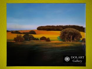 Landscape oil panting canvas