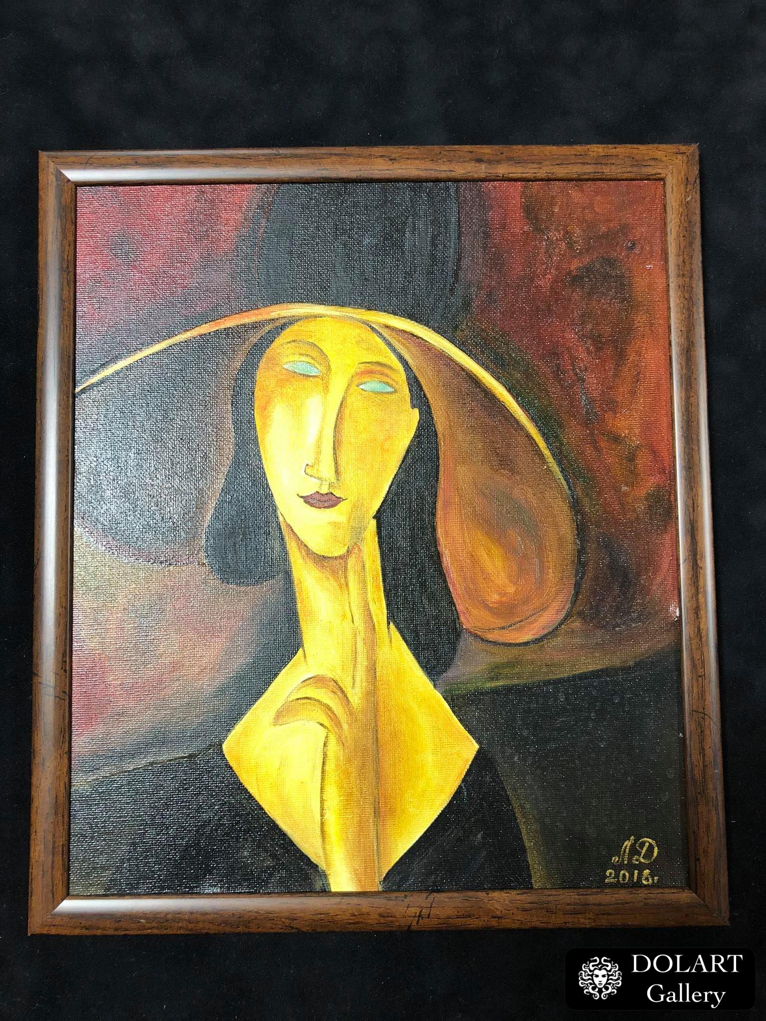 Portrait of Jeanne Abutern Modigliani, or a tragic love story