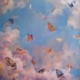 Картина маслом «Бабочки»
