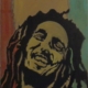 Bob Marley Jamaican Singer GG – 11” x 14” Canvas Painting