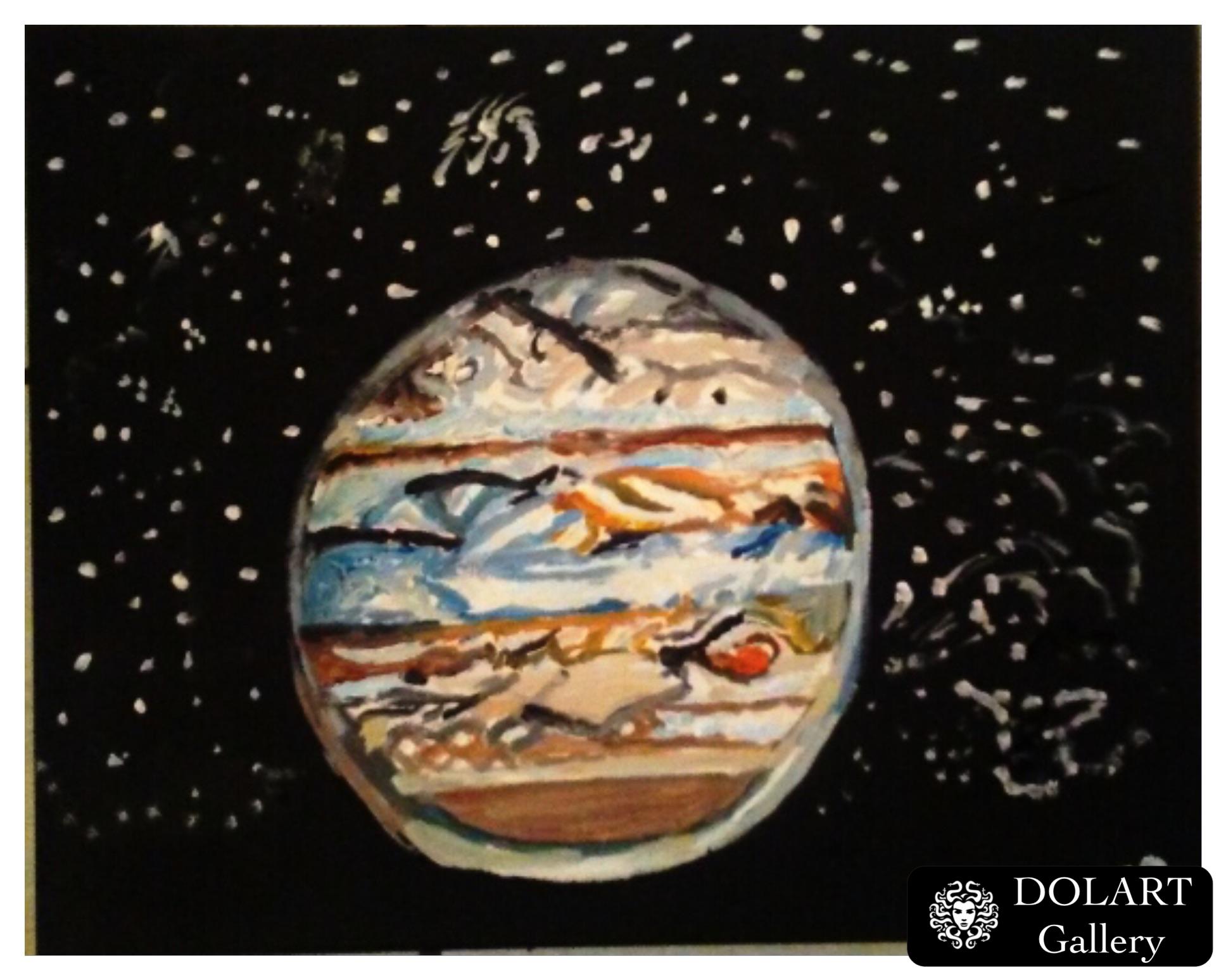 Jupiter – 16″ x 20″ Canvas
