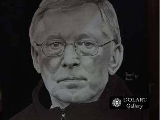 Sir Alex Ferguson pencil art