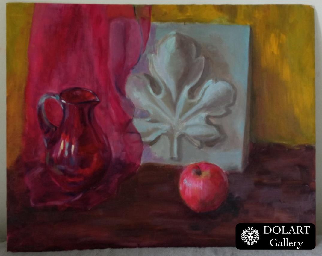 Still life in warm colors.