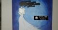 Wispy ghost girl acrylic painting