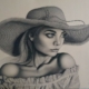 Woman in a Straw Hat 2