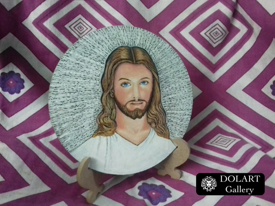 Hand Made painting Of Jesus