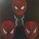 Картина-плакат “MEETING OF SPIDERS”. По фильму “SPIDER-MAN No Way Home”.